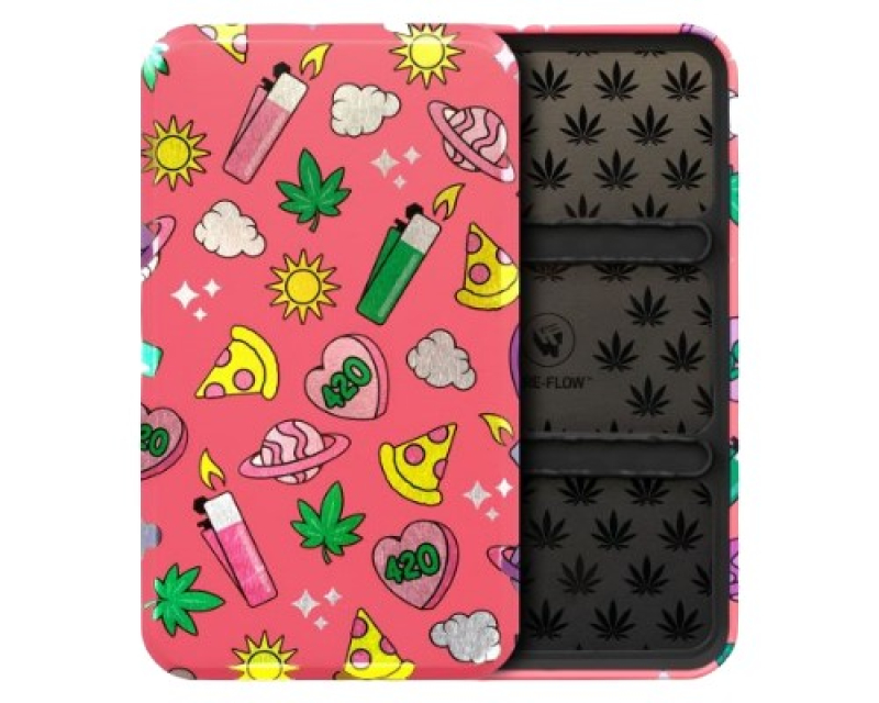 Joint Etui 420 Pattern Pink
